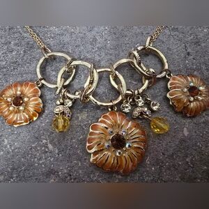 Statement Floral Necklace